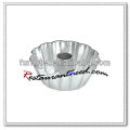 V423 Alumínio Alodado Anodizado Fluted Bundt Cake Pan